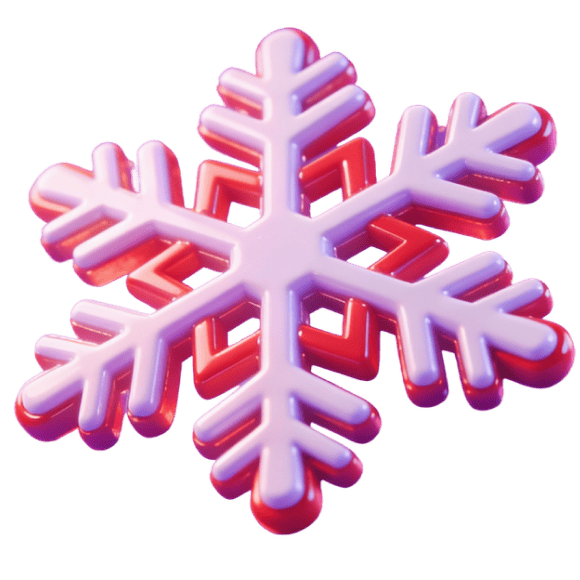 Большая снежинка